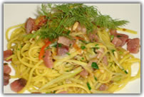 tuna and fennel spaghetti