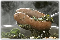 sausage with vegetables